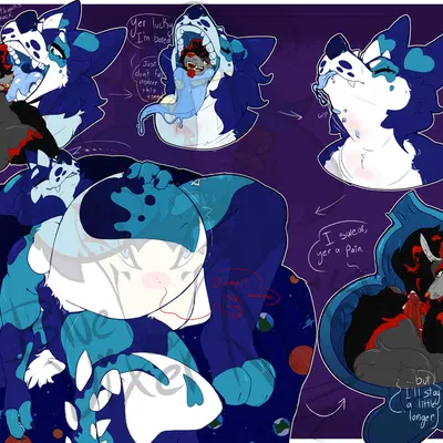 darnell (red) (bluevixenad), razzle dazzle (bluevixenad) (mythology) created by bluevixenad