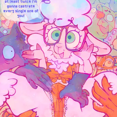 dawn bellwether (disney, zootopia) created by smashmat