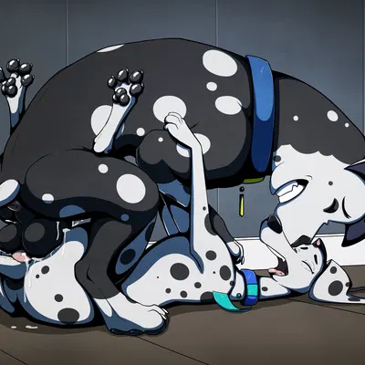 delilah (101 dalmatians), doug (101 dalmatians) (101 dalmatian street, 101 dalmatians) created by psy101