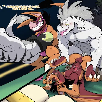 devin (derpybro), weath verncel (bandai namco, digimon) created by yellowluster