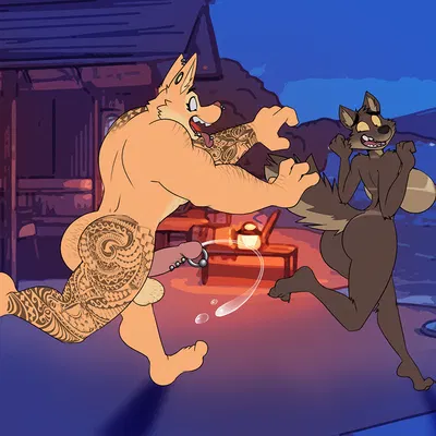 diane foxington, mr. wolf (the bad guys) (dreamworks, the bad guys) created by dracojeff