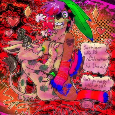 diesel (jackrabbit), melon (beastars) (beastars) created by jackrabbit (artist)