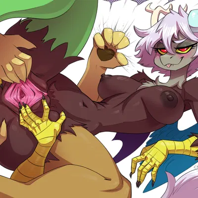 discord (mlp), eris (friendship is magic, hasbro) created by chrysalisdraws