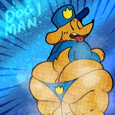 dog man (character) (dog man (series)) created by pelnsfw