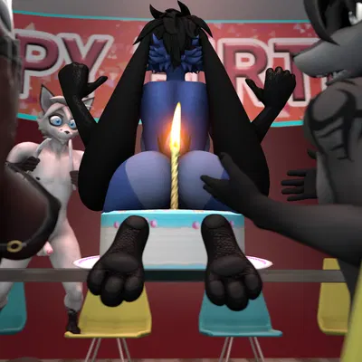 domi (domi3d), frost (atoastedorange), kole (domi3d) created by furchev