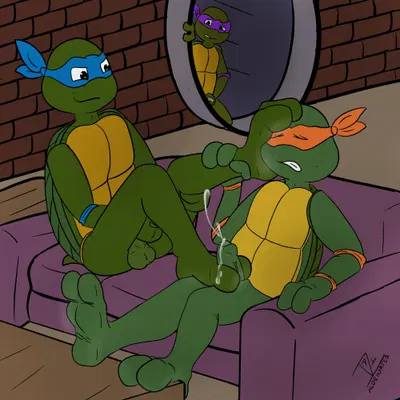 donatello (tmnt), leonardo (tmnt), michelangelo (tmnt) (teenage mutant ninja turtles) created by aldenyates