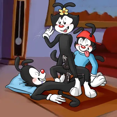 dot warner, wakko warner, yakko warner (animaniacs, warner brothers) created by james murray