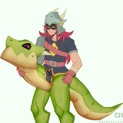 draco (brawl stars) (brawl stars, mythology) created by bobmacvosky