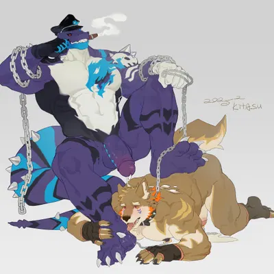 dragonsmint (crocodile), xiangsu (kitai su) created by kitai su