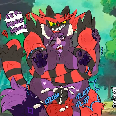 dyre (dasesno) (nintendo, pokemon) created by magikarpii