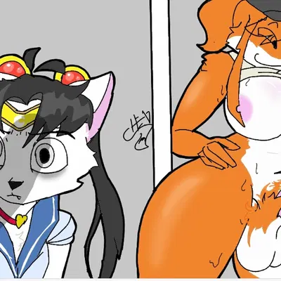 elalex, fem (foxchen) (sailor moon (series), sailor moon redraw challenge) created by foxchen