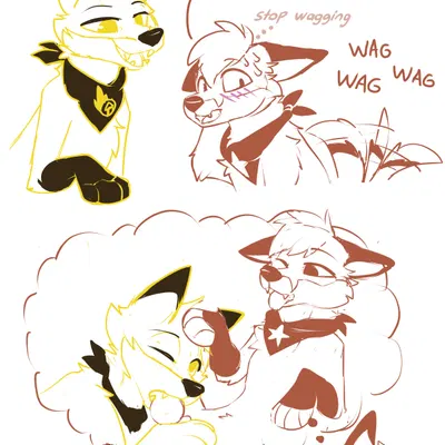 ember the firesmart fox (firesmartcanada) created by martinballamore