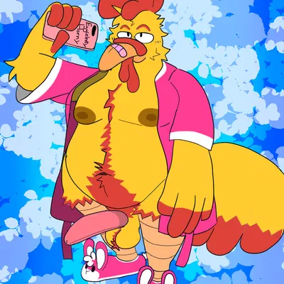 ernie the giant chicken (epic games, family guy) created by cowprintsoda