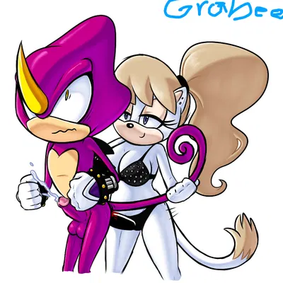 espio the chameleon, fan character (sega, sonic the hedgehog (series)) created by hot-shelter