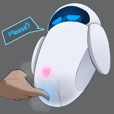 eve (wall-e) (disney, pixar) created by dibujito