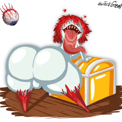 eye of cthulhu (terraria) (terraria) created by wowthisisgreat