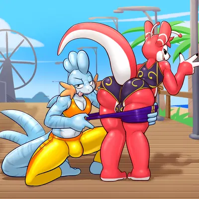 fan character, ferlo, kippy the sharkip (disney, lilo and stitch) created by felino