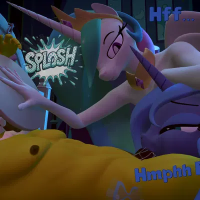 fan character, lemon box, princess celestia (mlp) (friendship is magic, gigachad) created by olkategrin