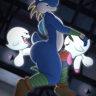 fan character (mario bros, nintendo) created by timidwithapen