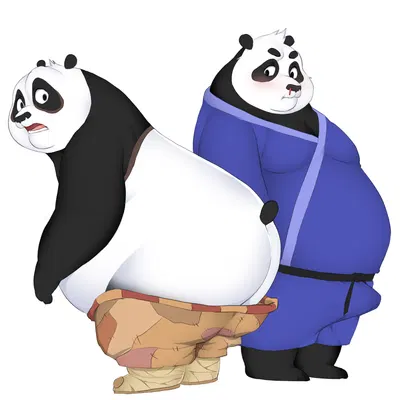 fan character, master po ping (dreamworks, kung fu panda) created by hypnokoo