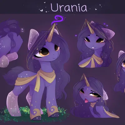 fan character, urania (hasbro, my little pony) created by corruptedluna, magnaluna