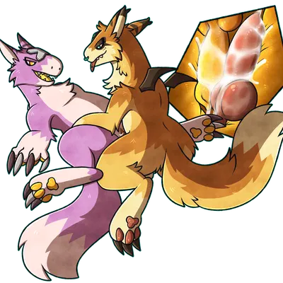 fan character, yama the dorumon (bandai namco, digimon) created by floppsies