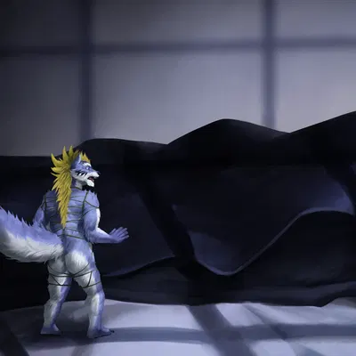 fenrir (tas) (lifewonders, tokyo afterschool summoners) created by oddeyresproductions