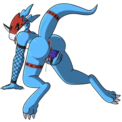 fern (reppamons) (bandai namco, digimon) created by stingmon (artist)