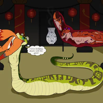 ferox (feroxdoon), master viper, sero (feroxdoon) (chinese zodiac, dreamworks) created by shinylatias