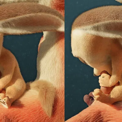 finnick (zootopia), nick wilde (disney, zootopia) created by rasterraccoon