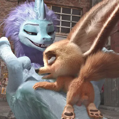finnick (zootopia), sisu (ratld) (disney, mythology) created by sneakyphox