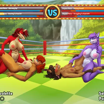 fiona fox, nicole the lynx, nicolette the weasel (archie comics, sega) created by therealaisek