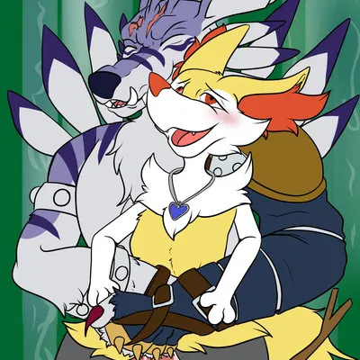 firefox (braixfire) (bandai namco, digimon) created by harikuran