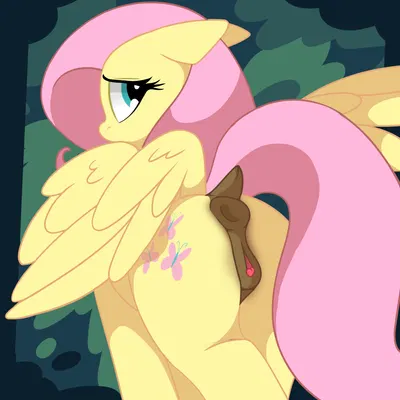 fluttershy (mlp) (friendship is magic, hasbro) created by parabellumpony