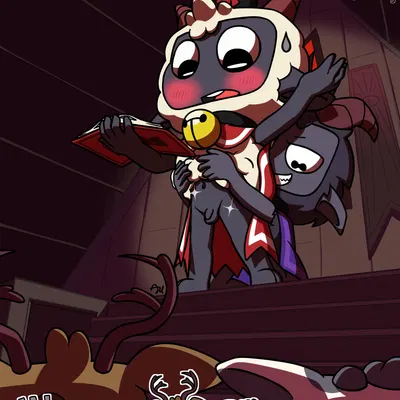 follower (cult of the lamb), goat (cult of the lamb), lamb (cult of the lamb) (cult of the lamb, massive monster (studio)) created by ajul the thing