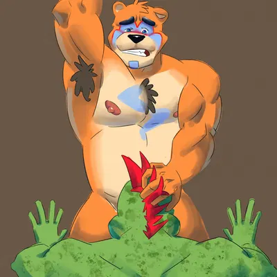 freddy (fnaf), glamrock freddy, montgomery gator (five nights at freddy's, five nights at freddy's: security breach) created by garrapata2000