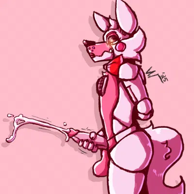 funtime foxy (fnaf) (five nights at freddy's, scottgames) created by thewolfever