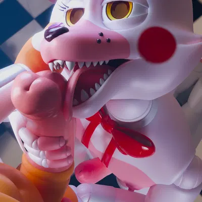 funtime foxy (fnaf), lolbit (fnaf) (five nights at freddy's, five nights at freddy's world) created by kznox