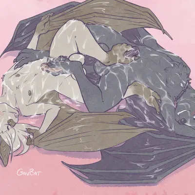 gavin (unimpressive), morgan (morganbatness) created by gavbat