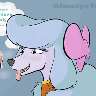georgette (disney) (disney, oliver and company) created by ghostyxtoasty