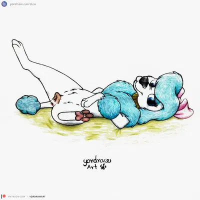 georgette (disney) (disney, oliver and company) created by yordraw