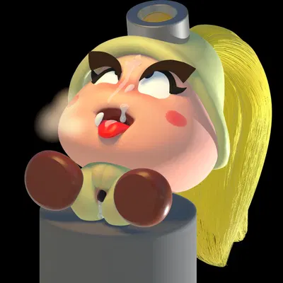 goombella (mario bros, nintendo) created by polyvandalism