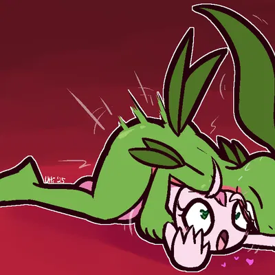 grovyle the thief, shiny celebi (eotds) (nintendo, pokemon) created by ultilix