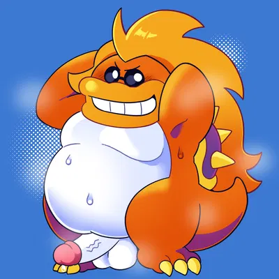 grubba, macho grubba (mario bros, nintendo) created by bonebatty