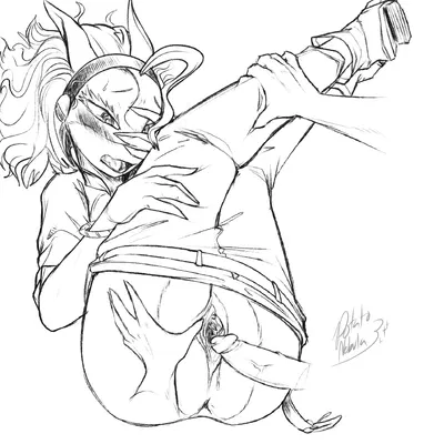 ippan josei (my hero academia) created by potatonebula