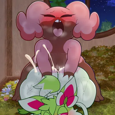 isabelle raspberry, puff (softestpuffss) (nintendo, pokemon) created by softestpuffss