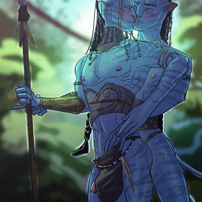 jake sully, tsu'tey (james cameron's avatar) created by jackiry