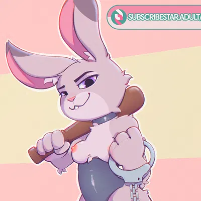 judy hopps (disney, subscribestar) created by sqwek