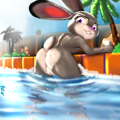 judy hopps (disney, zootopia) created by squeakerbunny