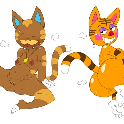 katt (animal crossing), tabby (animal crossing) (animal crossing, nintendo) created by mhdrawin